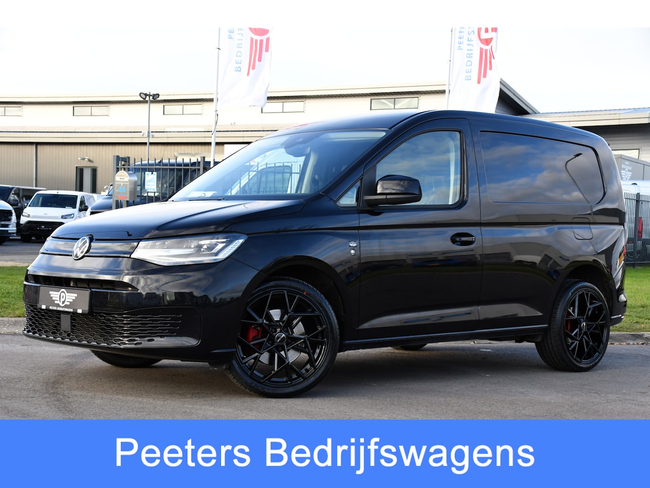 Volkswagen Caddy Cargo - 2.0 TDI 1st Black Edition Virtual, Adaptieve Cruise, Camera, Leder, LED, Carplay, Trekhaak - AutoWereld.nl