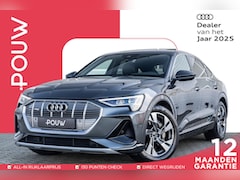 Audi e-tron Sportback - 55 quattro 408pk S-Line Edition 95 kWh | B&O Sound | Panoramadak