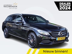Mercedes-Benz C-klasse Estate - 350 e Lease Edition AUTOMAAT / NAVI / LEDER / PRIV GLASS / PDC / CAMERA / CRUISE / CLIMATE