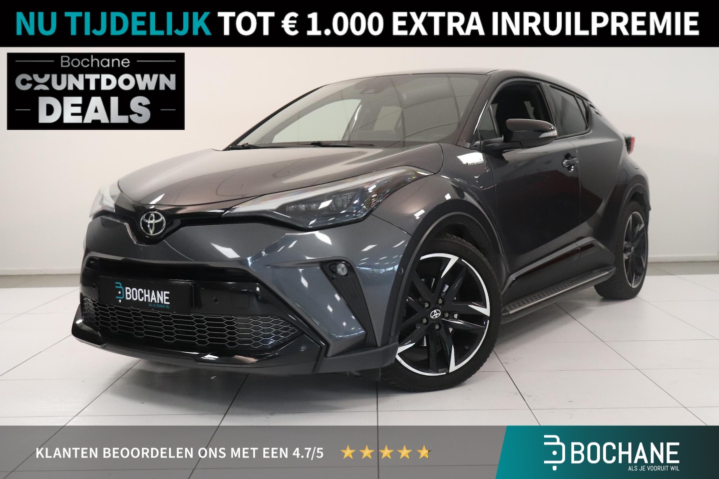 Toyota C-HR - 2.0 Hybrid GR Sport | Camera | Climate control | Adaptieve cruisecontrol | Navigatie | Sto - AutoWereld.nl