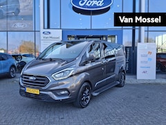 Ford Transit Custom - 320 2.0 TDCI L2H1 Platinum Edition DC | 130PK | Automaat | Dubbel Cabine | Volledig leder