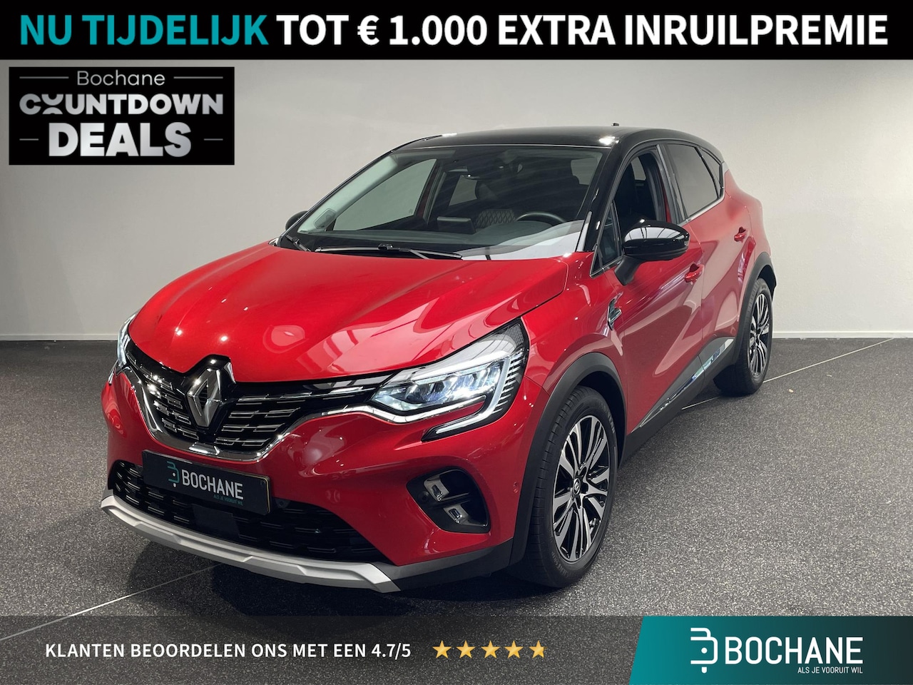 Renault Captur - 1.3 mild hybrid 160 iconic Apple/AndroidCarplay | Camera | Full map nav | Pano schuifdak - AutoWereld.nl