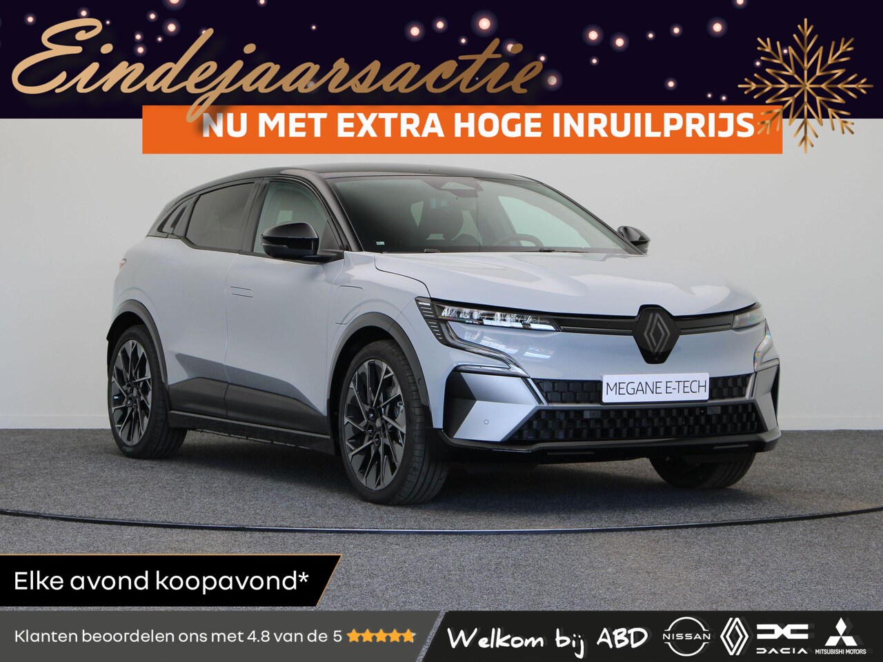Renault Mégane E-Tech - comfort range esprit alpine 60 kWh | Harman kardon | Active driver assist | 360 graden cam - AutoWereld.nl