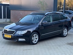 Skoda Superb Combi - 1.4 TSI 125 PK NIEUWSTAAT LEER NAVI CRUISE XENON CLIMA MEMORY