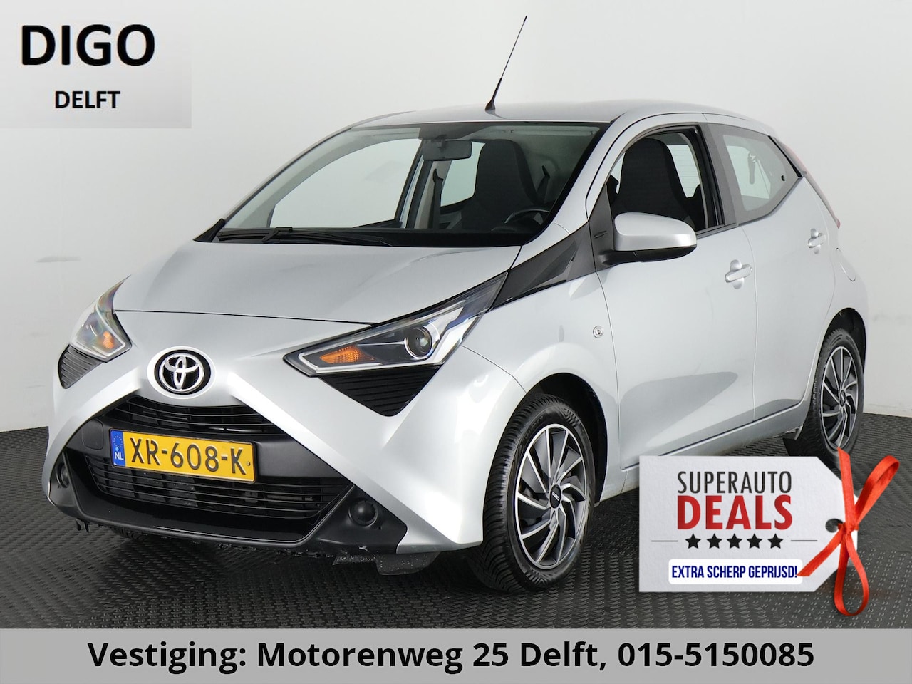 Toyota Aygo - 1.0 VVT-i X-PLAY CAMERA CARPLAY NAVI GARANTIE 2029 AIRCO. VOLLEDIG ONDERHOUDEN - AutoWereld.nl