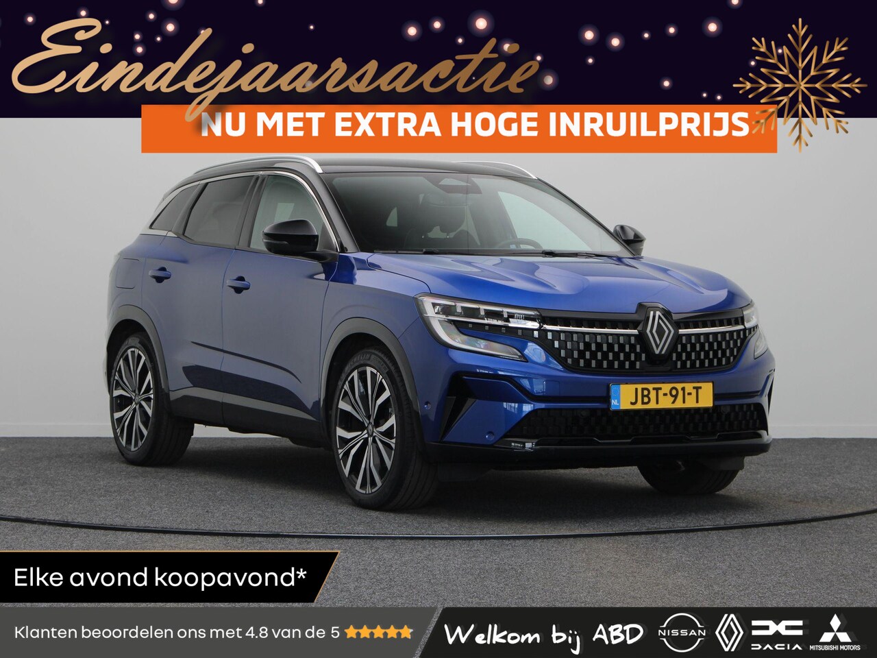 Renault Austral - E-Tech full hybrid 200pk Iconic | Massage Stoelen | Verwarmd Voorruit | Stoel- en Stuurver - AutoWereld.nl