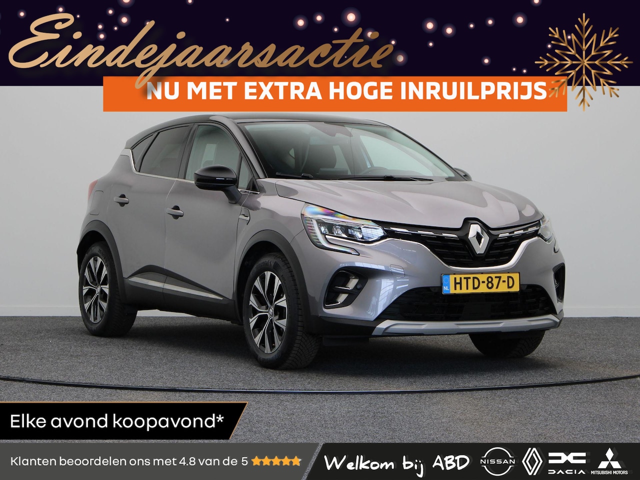 Renault Captur - 1.6 E-Tech Hybrid 145 Techno | Achteruitrijcamera | Navigatie | Climate control | Cruise c - AutoWereld.nl