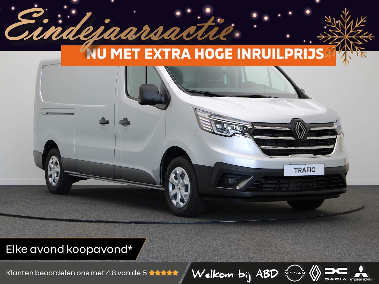 Renault Trafic - 2.0 dCi 150 EDC T30 L2H1 Advance | Trekhaak | Laadruimtepakket | Achteruitrijcamera | Vier - AutoWereld.nl