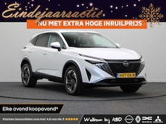 Nissan Qashqai - 158pk MHEV Xtronic N-Connecta | Automaat | 18" Lichtmetalen Velgen | Stoel, Stuur en Voorr