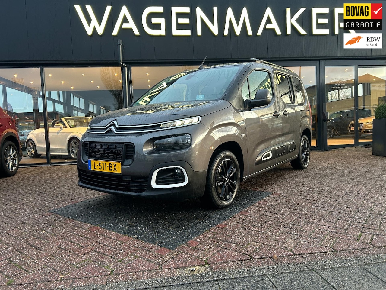 Citroën Berlingo - 1.2 PureTech Shine AUT|Clima|Cruise|NAVIGATIE - AutoWereld.nl