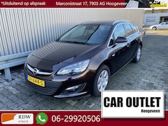 Opel Astra Sports Tourer - 1.6 CDTi Business + Leer/Stof, Navi, Clima, CC, PDC, LM, Trekh, – Inruil Mogelijk –