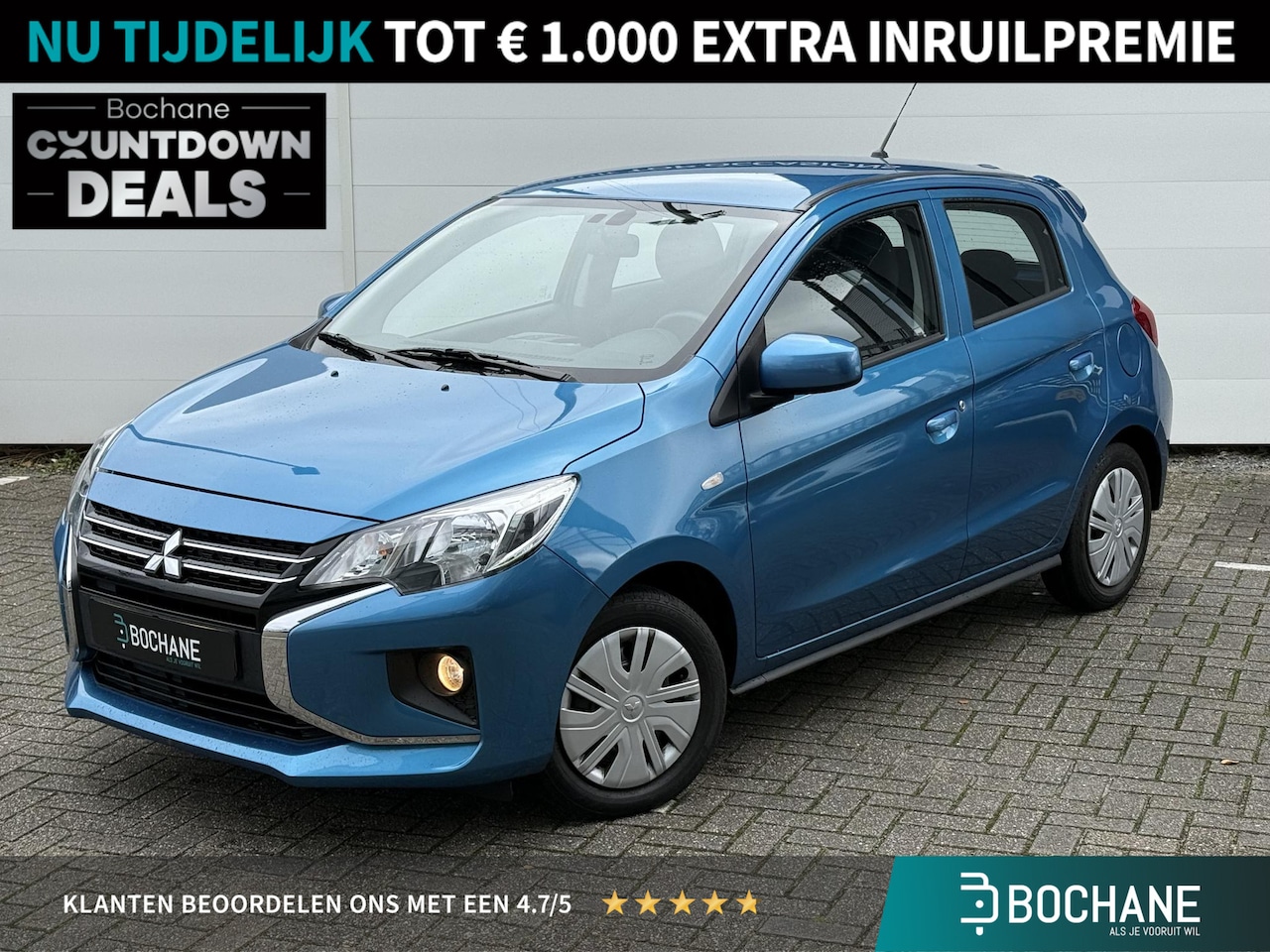 Mitsubishi Space Star - 1.2 Connect+ | Airco | Apple CarPlay / Android Auto | DAB+ | Bluetooth | Dealer Onderhoude - AutoWereld.nl