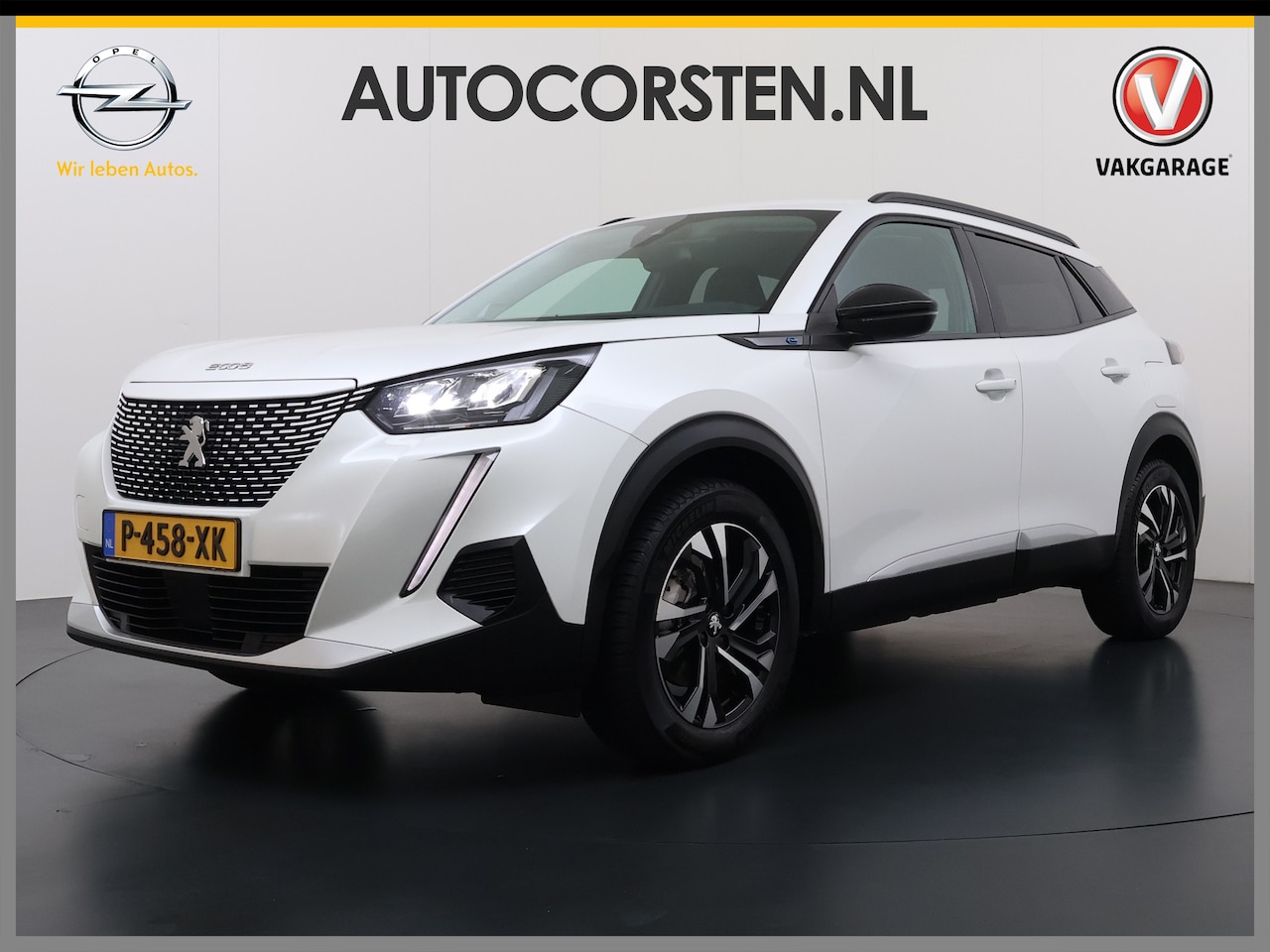 Peugeot e-2008 - EV Allure Pack 50kWh SOH 89% Navi* Ecc 360°Camera Apple Carplay Android Auto Cruise Contro - AutoWereld.nl