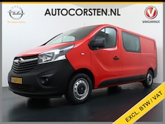 Opel Vivaro - 1.6CDTI 126PK L2H1 DC Dubbele Cabine 5-Persoons Navi Camera Airco Trekhaak Cruise Control