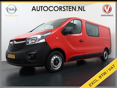 Opel Vivaro - 1.6CDTI 126PK L2H1 DC Dubbele Cabine 5-Persoons Navi Camera Airco Trekhaak Cruise Control
