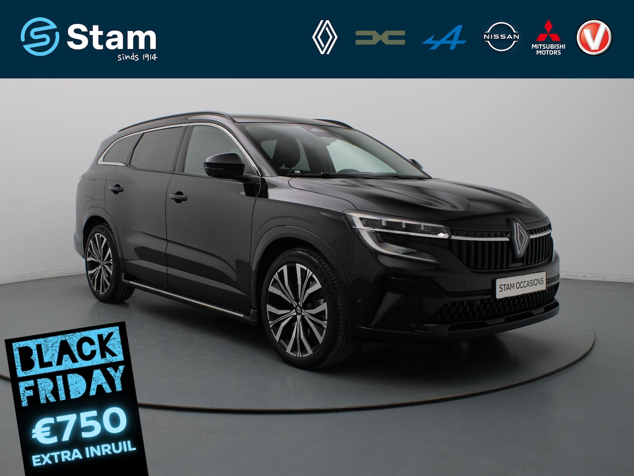 Renault Espace - 200pk E-Tech full hybrid iconic 5p. Automaat Harman Kardon | Head-Up | 360° Camera | Adapt - AutoWereld.nl