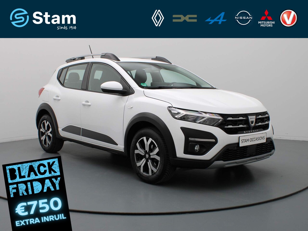 Dacia Sandero Stepway - 90pk TCe Comfort Camera | Cruise | Navi | Parkeersens. v+a | Stoelverw. - AutoWereld.nl