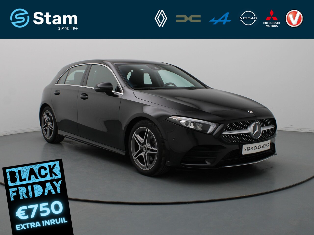 Mercedes-Benz A-klasse - 165pk Advantage Automaat Camera | Cruise | Climate | Navi | Parkeersens. v+a - AutoWereld.nl