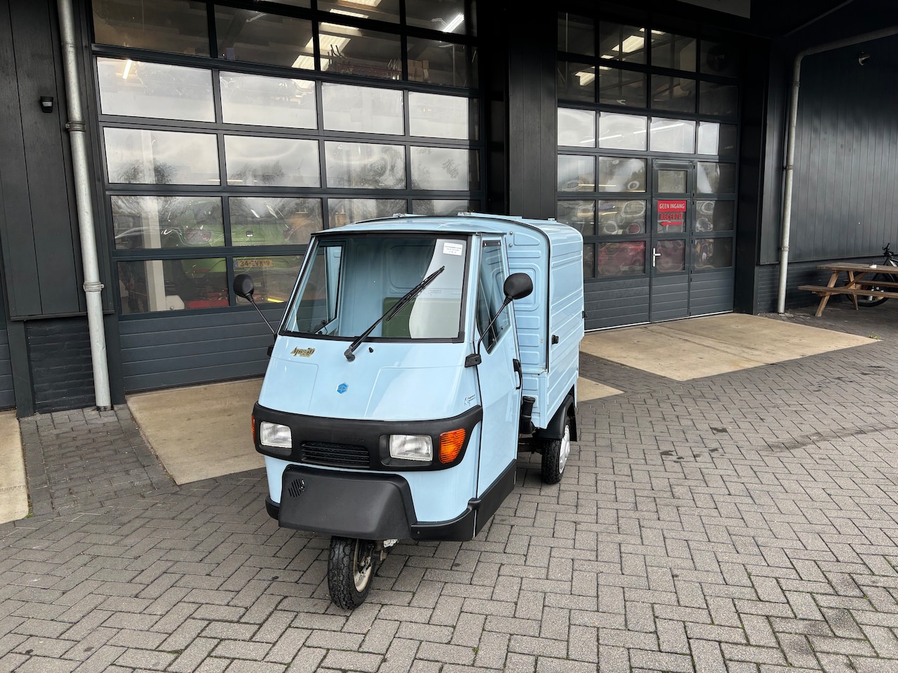Piaggio Ape - Ape50 met zijkleppen