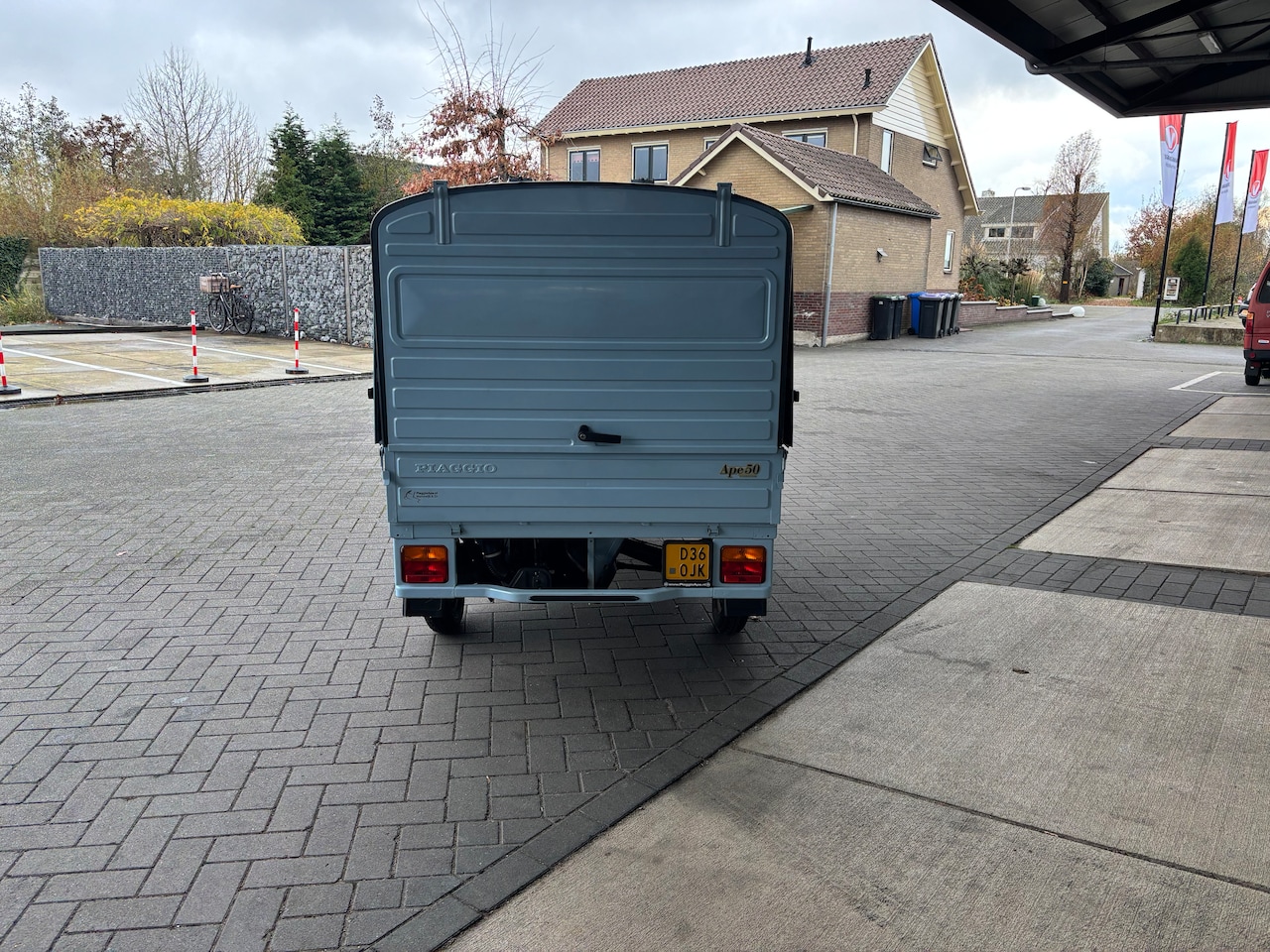 Piaggio Ape - Ape50 met zijkleppen