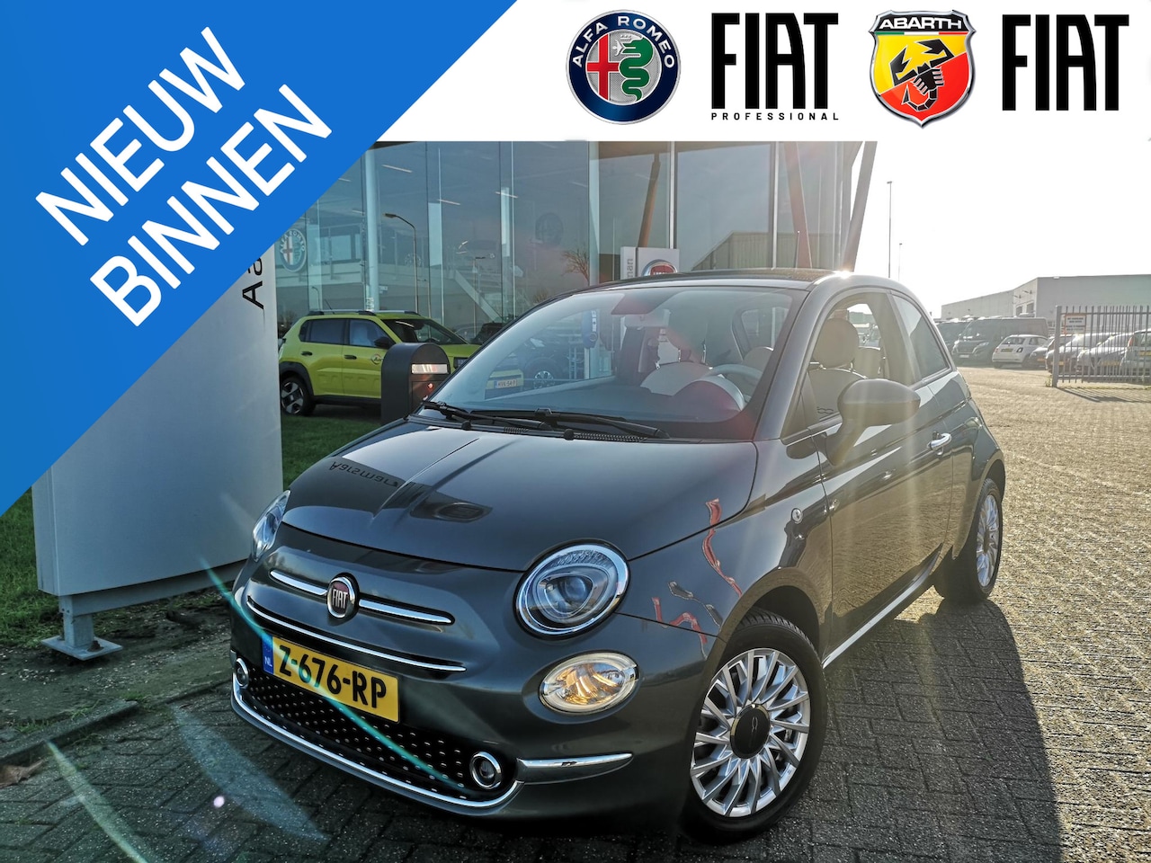 Fiat 500 - 1.0 Hybrid Lounge 1.0 Hybrid Lounge - AutoWereld.nl