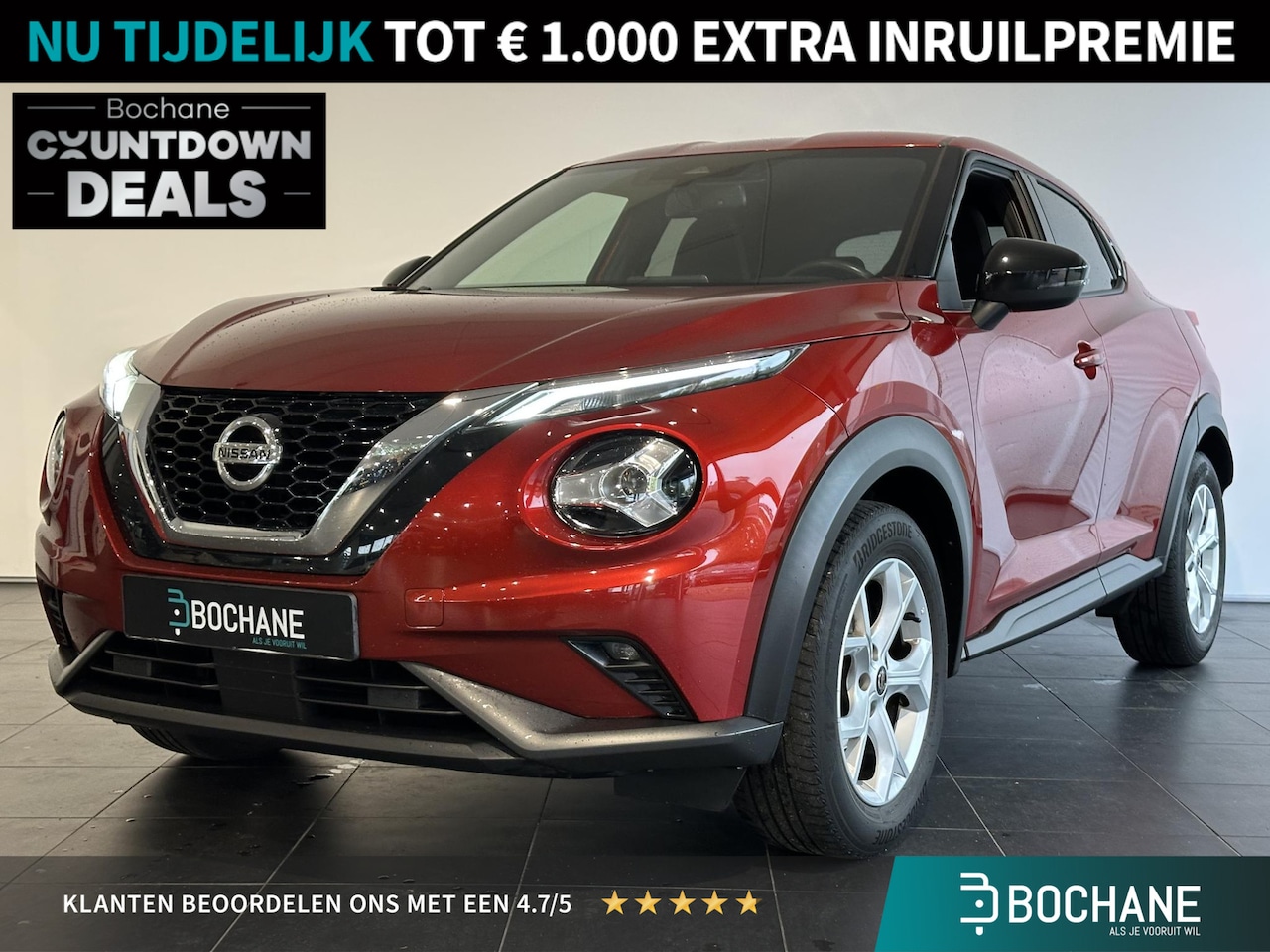 Nissan Juke - 1.0 DIG-T N-Connecta | Camera | Apple Carplay | - AutoWereld.nl