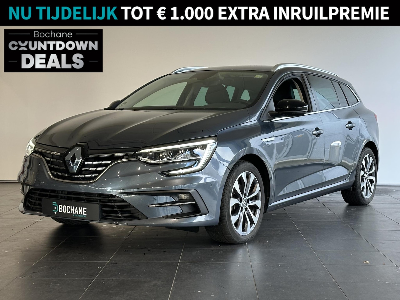 Renault Mégane Estate - 1.3 TCe 140 Techno AUTOMAAT | TREKHAAK | NAVIGATIE | PARKEERSENSOREN RONDOM | ACHTERUITRIJ - AutoWereld.nl