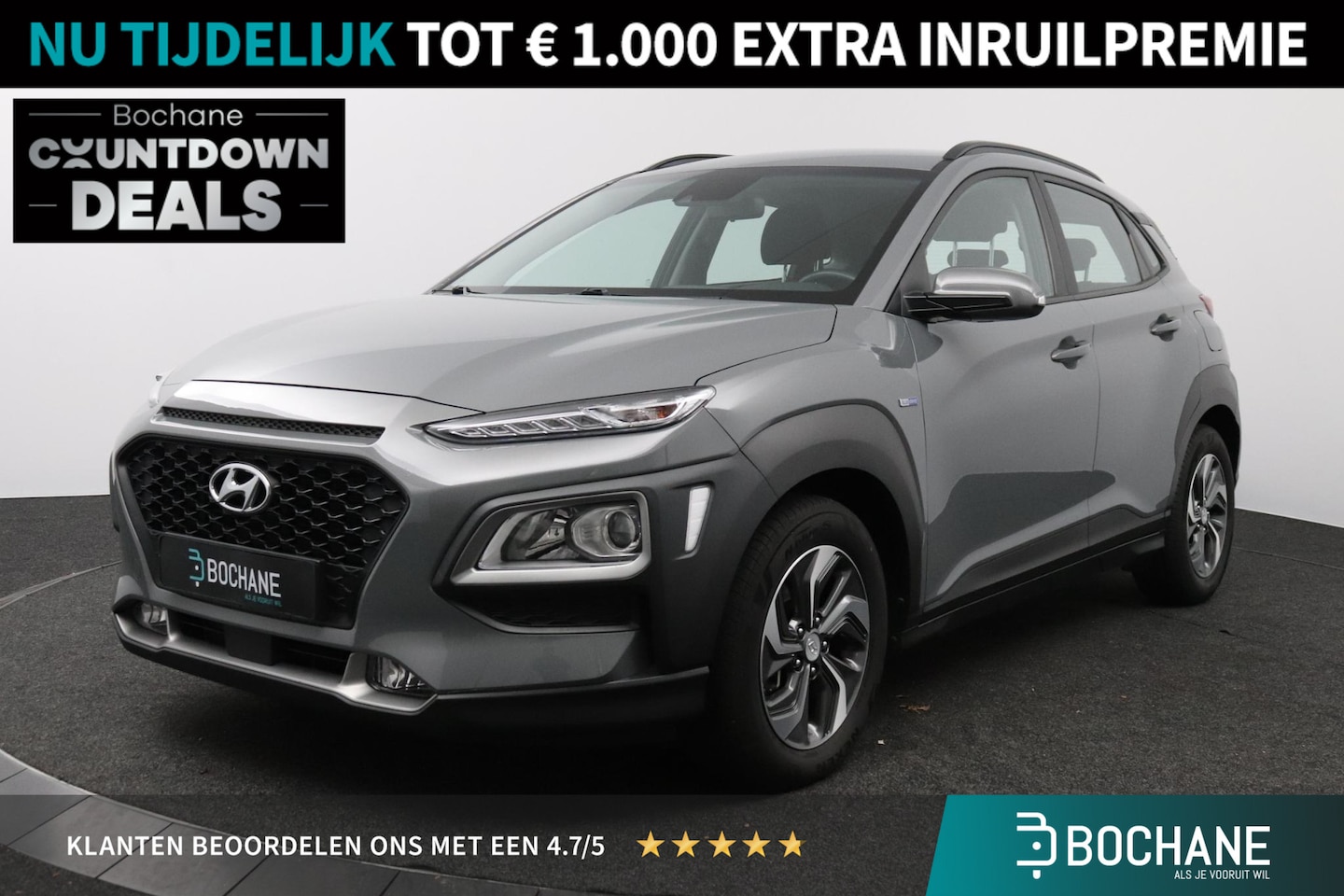Hyundai Kona - 1.6 GDI HEV Comfort | Carplay/Android auto | Trekhaak | Camera | - AutoWereld.nl