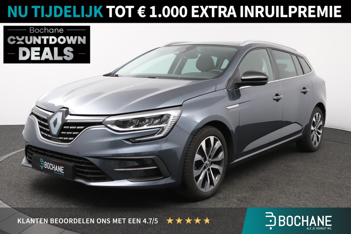 Renault Mégane Estate - 1.3 TCe 140 Techno Automaat |Trekhaak 1700 Kg| Dealeronderhouden| - AutoWereld.nl