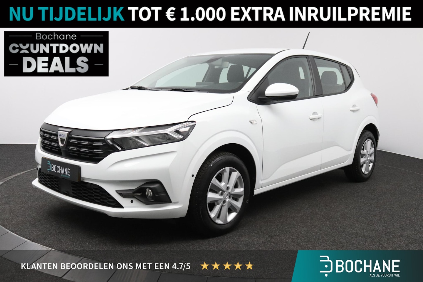 Dacia Sandero - 1.0 TCe 90 Comfort | Achteruitrijcamera | Apple CarPlay / Android Auto | Parkeersensoren V - AutoWereld.nl