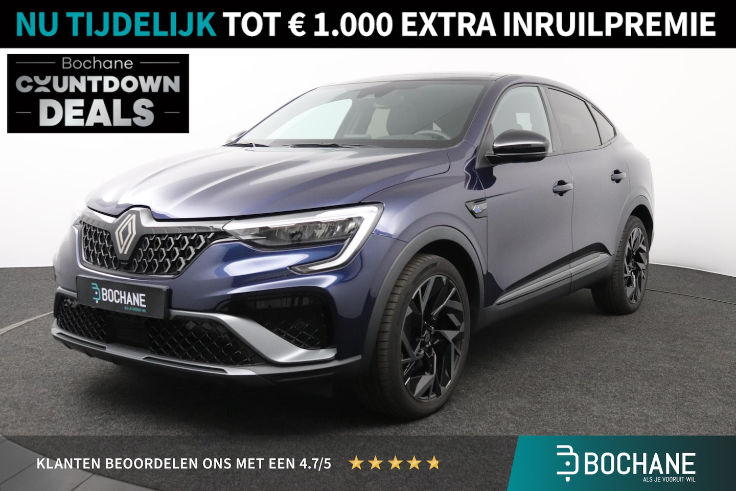 Renault Arkana - 1.6 E-Tech Hybrid Esprit Alpine | Panoramadak | Stoelverwarming | Camera | - AutoWereld.nl