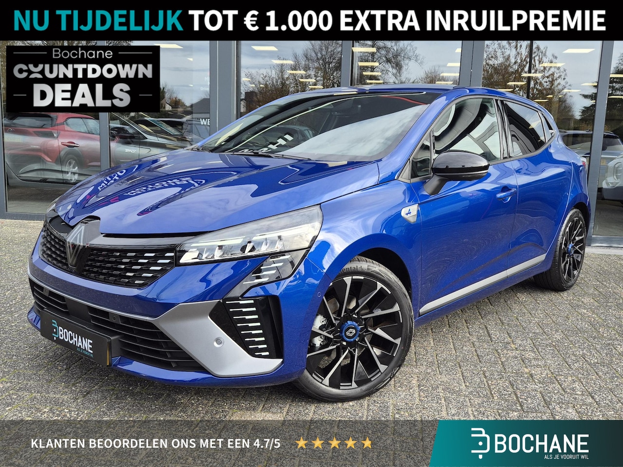 Renault Clio - 1.6 E-Tech Full Hybrid 145 esprit Alpine | BOSE Audio | Naviagatie | Apple Carplay / Andro - AutoWereld.nl