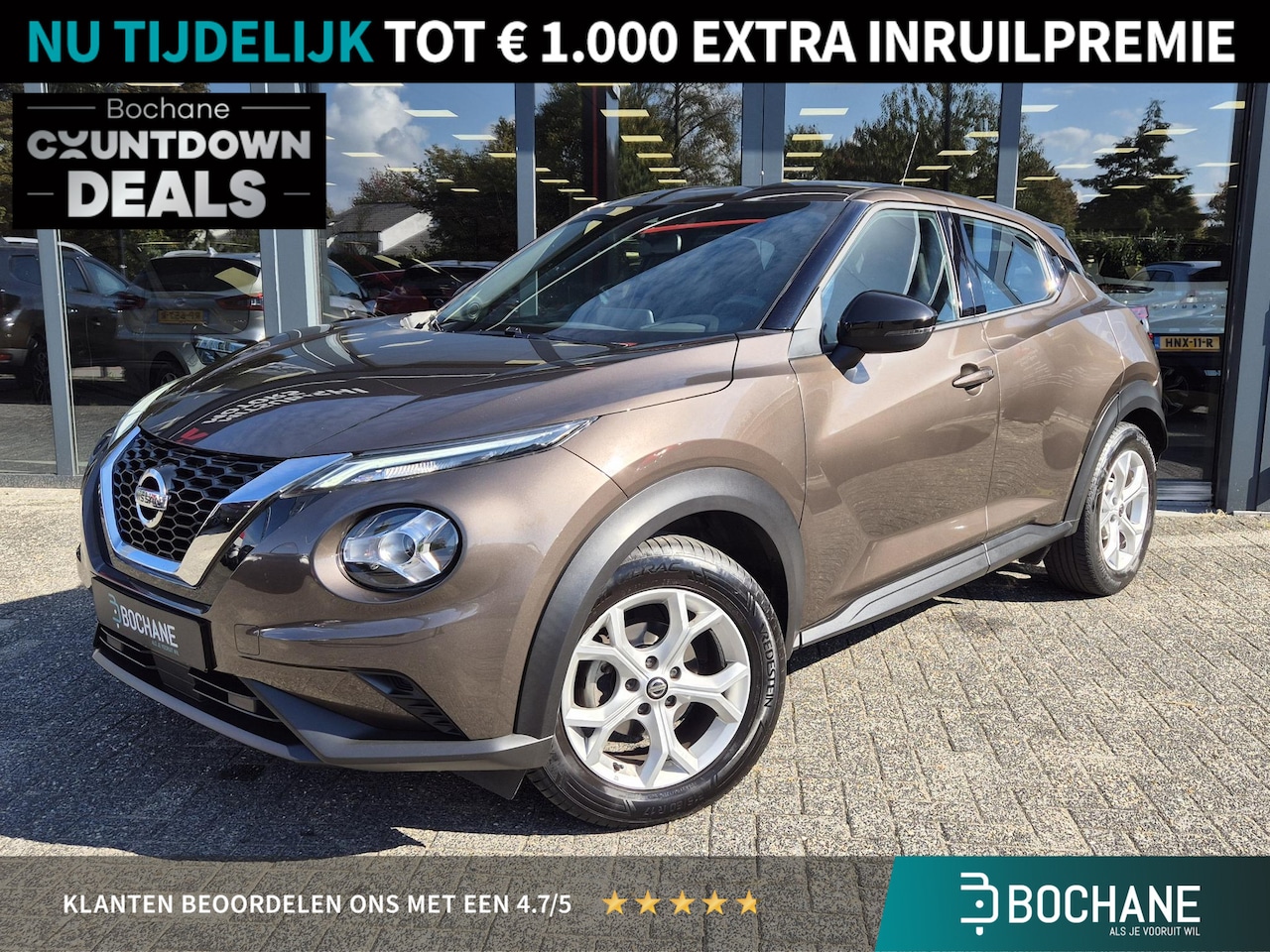 Nissan Juke - 1.0 DIG-T Acenta | Winterpakket | Speciale kleur | Climatronic - AutoWereld.nl