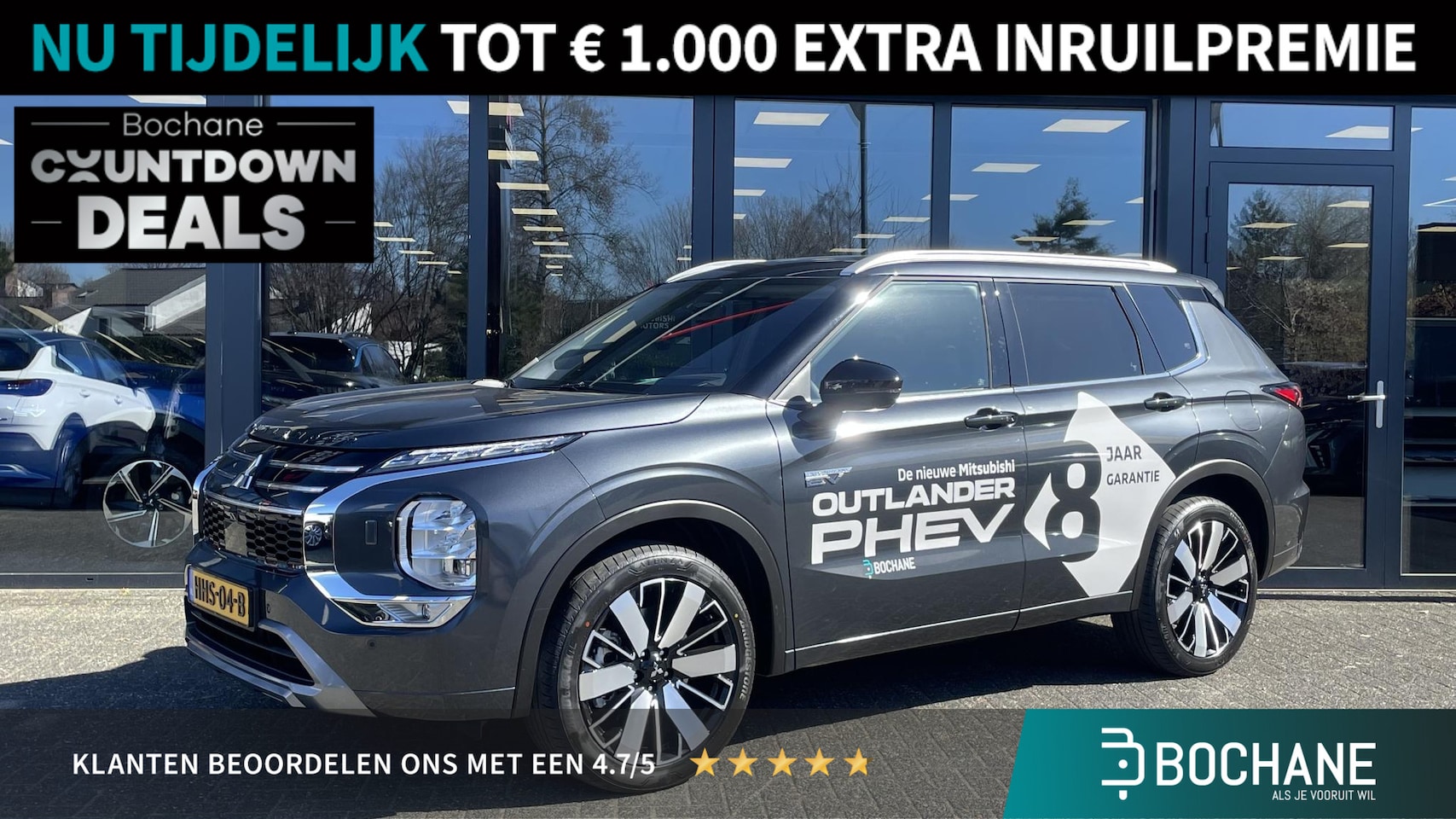 Mitsubishi Outlander - 2.4 PHEV Instyle+ 2.4 PHEV Instyle - AutoWereld.nl