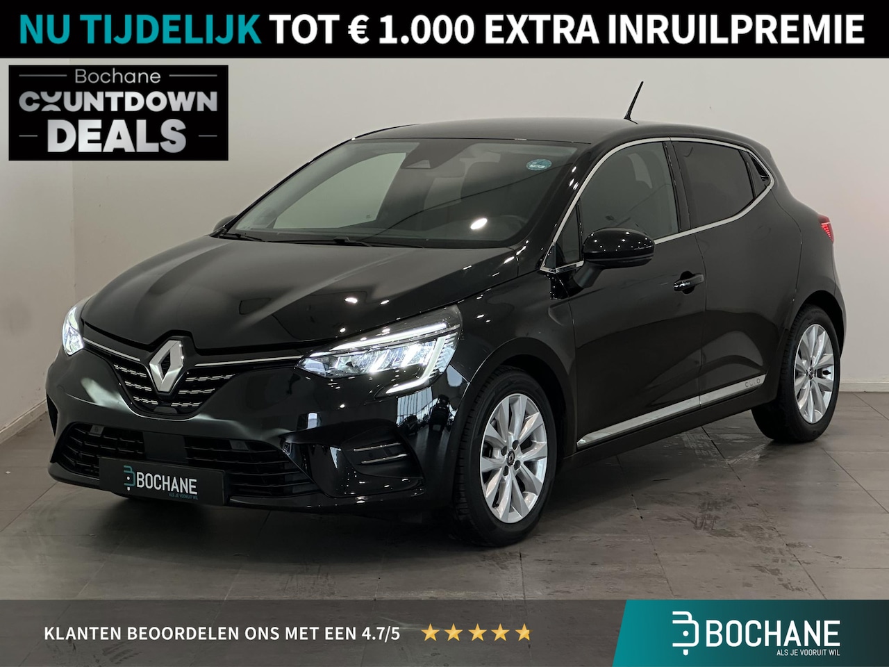 Renault Clio - 1.0 TCe 90 Intens | Navigatie | Climate Control | Cruise Control | Parkeersensoren voor, a - AutoWereld.nl