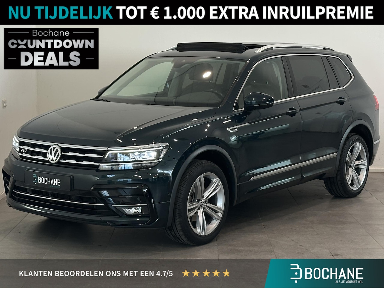 Volkswagen Tiguan Allspace - All-Space 1.5 TSI 150 DSG Highline Business R | R-Line | LED | Keyless | 360° camera | Pan - AutoWereld.nl