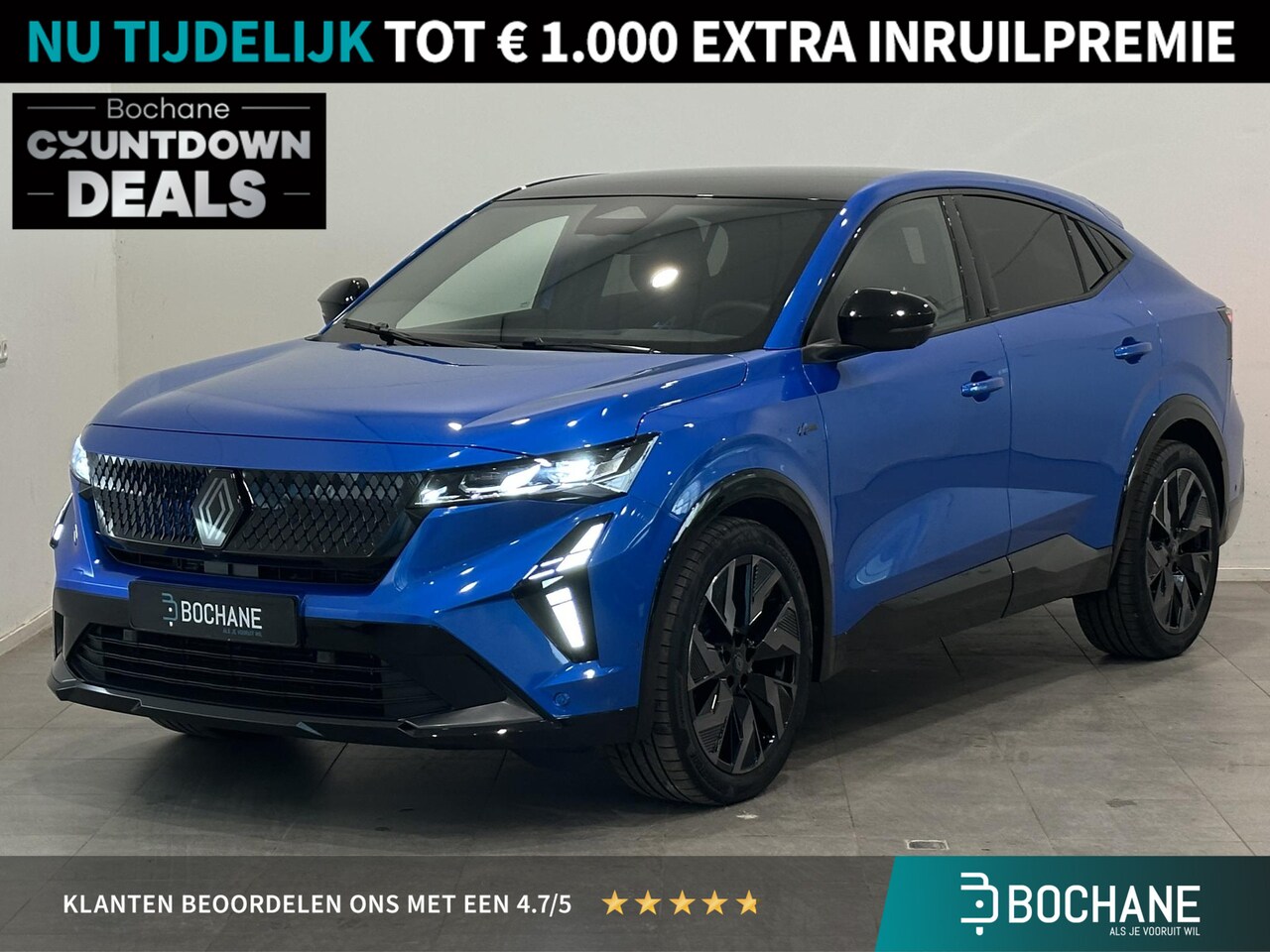 Renault Rafale - 1.2 E-Tech Hybrid 200 Esprit Alpine | Matrix LED | 360° camera | Head-Up Dipslay | Elektri - AutoWereld.nl