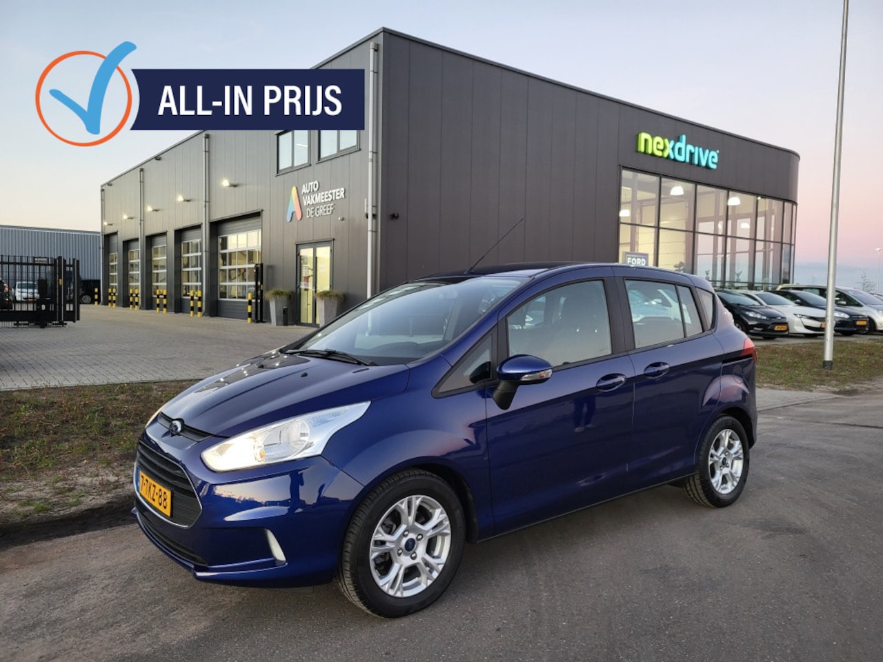 Ford B-Max - 1.6 TI-VCT 105 pk Automaat Style Airco - AutoWereld.nl