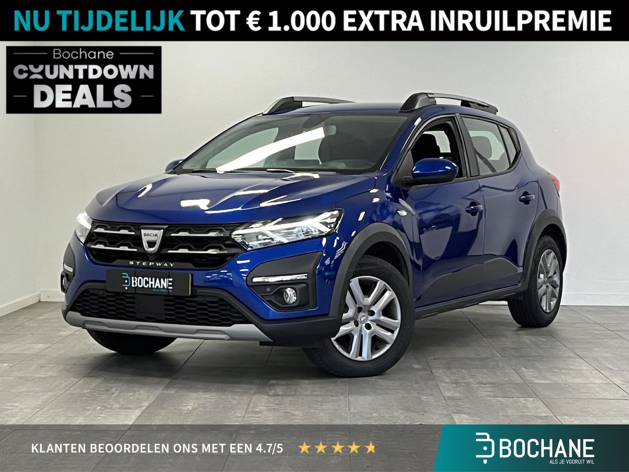 Dacia Sandero Stepway - 1.0 TCe 90 Comfort | Camera | Dodehoek Assistent | Carplay | Parkeersensoren V&A - AutoWereld.nl