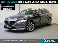 Mazda 6 Sportbreak - 2.0 SkyActiv-G 165 Luxury | TREKHAAK | CARPLAY | LEDER | HEAD-UP | STOELKOELING |