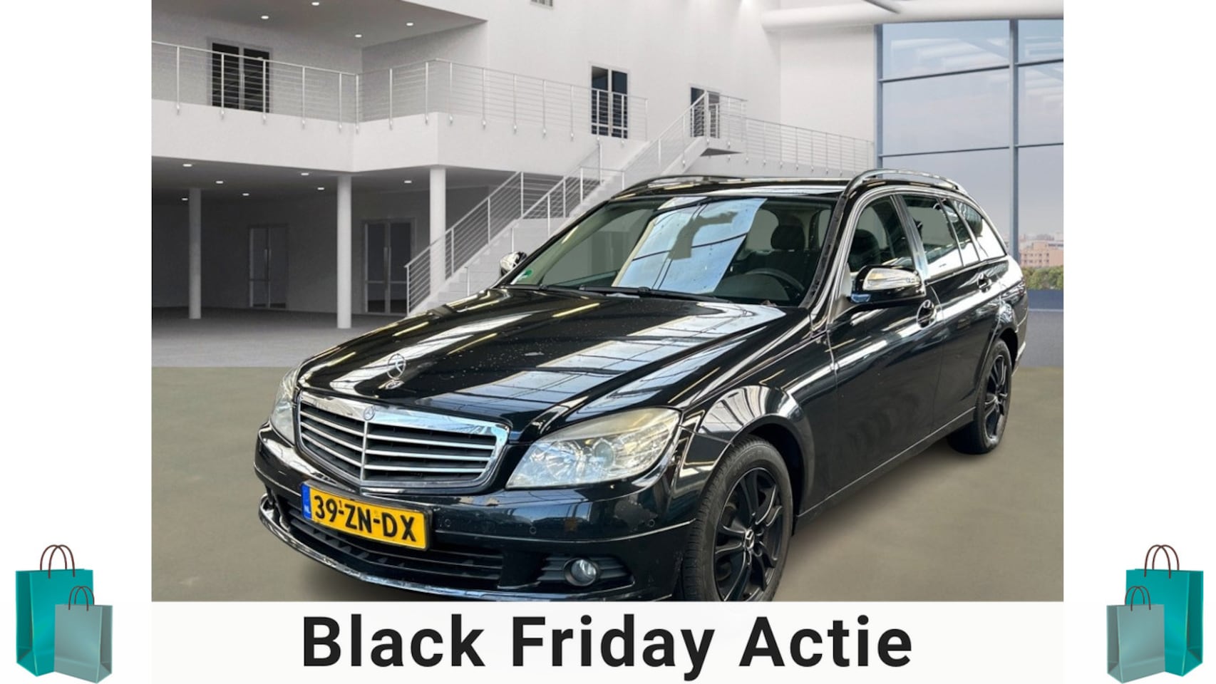Mercedes-Benz C-klasse Estate - 180 K Business Class/VELGEN/TOPPER - AutoWereld.nl