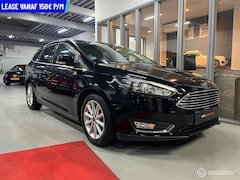 Ford Focus Wagon - 1.0 Titanium NAVI LEER ELEK STOEL.PDC CRUISE VEEL OPTIES STOELVERW
