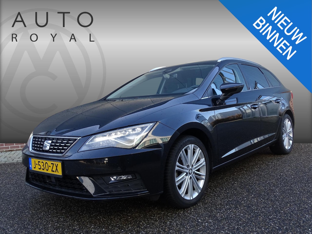 SEAT Leon ST - 1.4 EcoTSI FR Business Intense AUTOMAAT | NAVIAGTIE | FULL LED KOPLAMPEN | ACHTERUIT RIJ C - AutoWereld.nl