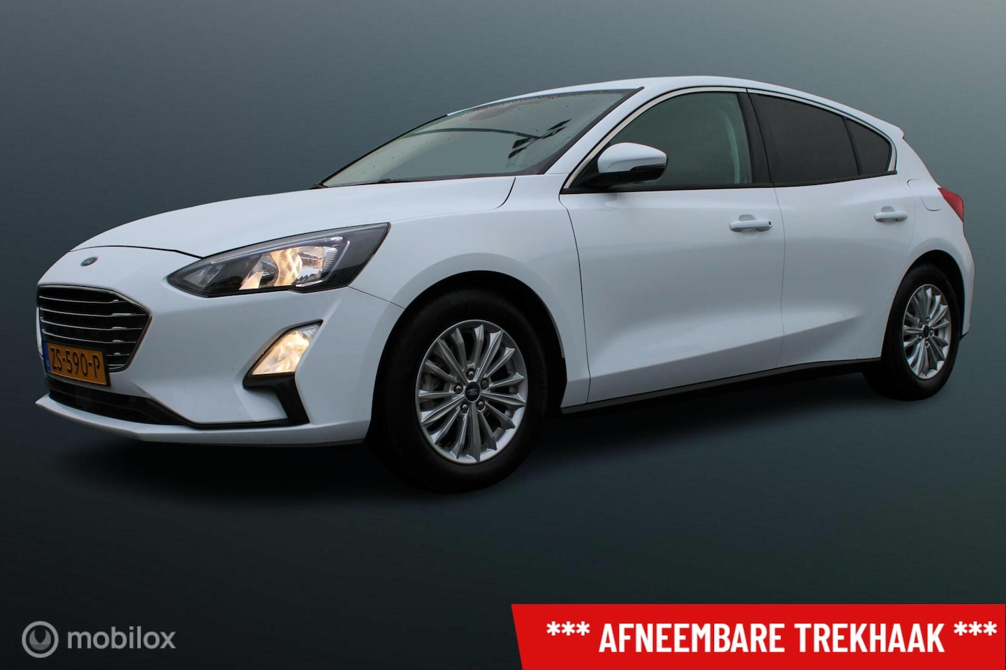 Ford Focus - 1.0 EcoBoost Titanium Business 1.0 EcoBoost 125 PK Titanium Business, Trekhaak, Clima, Donker glas, App connect, Cruise, - AutoWereld.nl