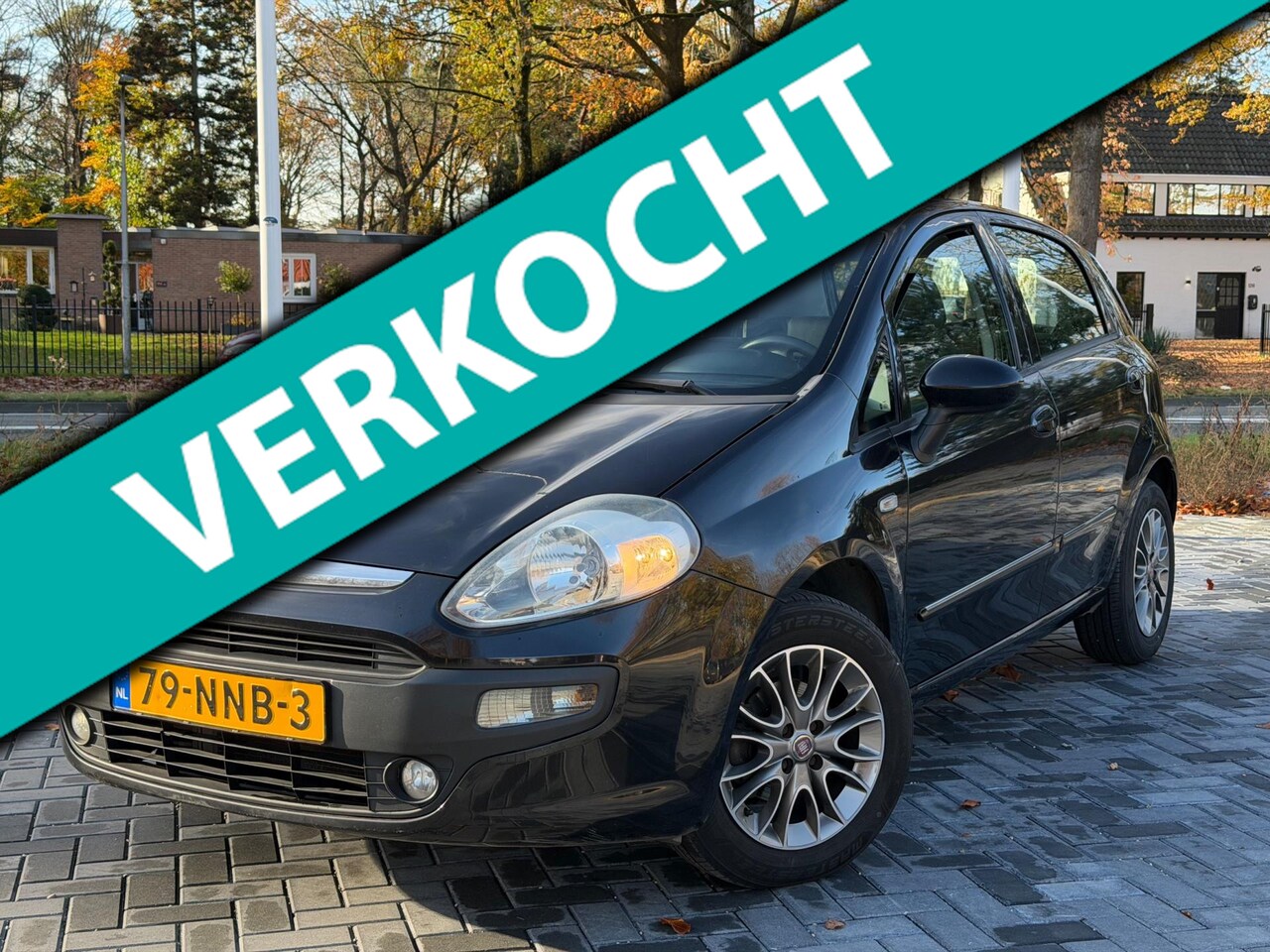 Fiat Punto Evo - 1.4 Dynamic/Automaat/Clima/Cruise/NAP/PDC/LMV - AutoWereld.nl