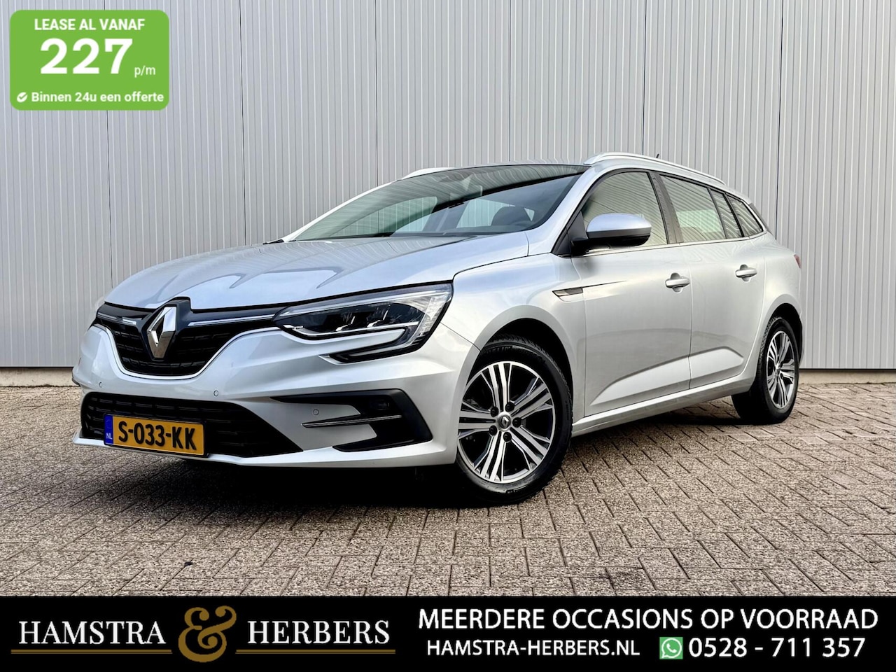 Renault Mégane Estate - 1.3 TCe 140 Equilibre grijs - AutoWereld.nl