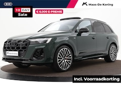 Audi Q7 - 60 TFSI e quattro Pro Line S Competition 490 PK · Exclusive kleur · 22" LM Velgen · HD mat