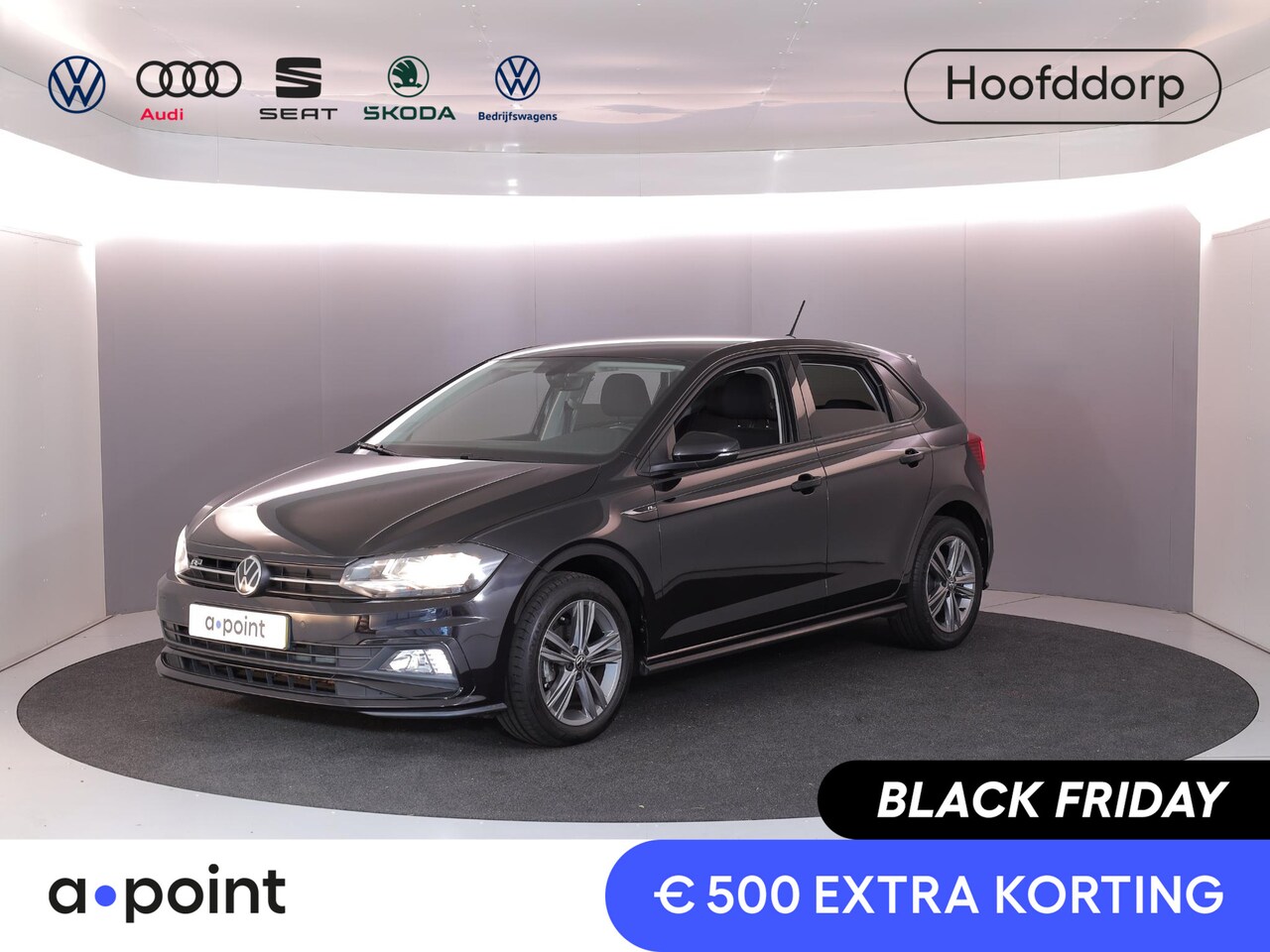 Volkswagen Polo - 1.0 TSI R-Line Edition 95 pk | Airco | Parkeersensoren | Adaptieve cruise control | Licht- - AutoWereld.nl