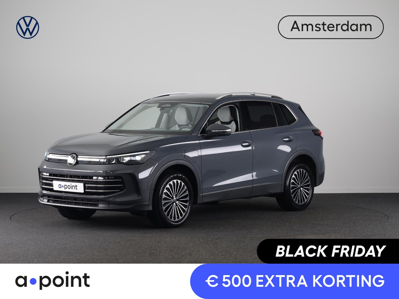 Volkswagen Tiguan - 1.5 eHybrid Elegance 204 pk Automaat (DSG) | Verlengde garantie | Navigatie | Trekhaak (we - AutoWereld.nl