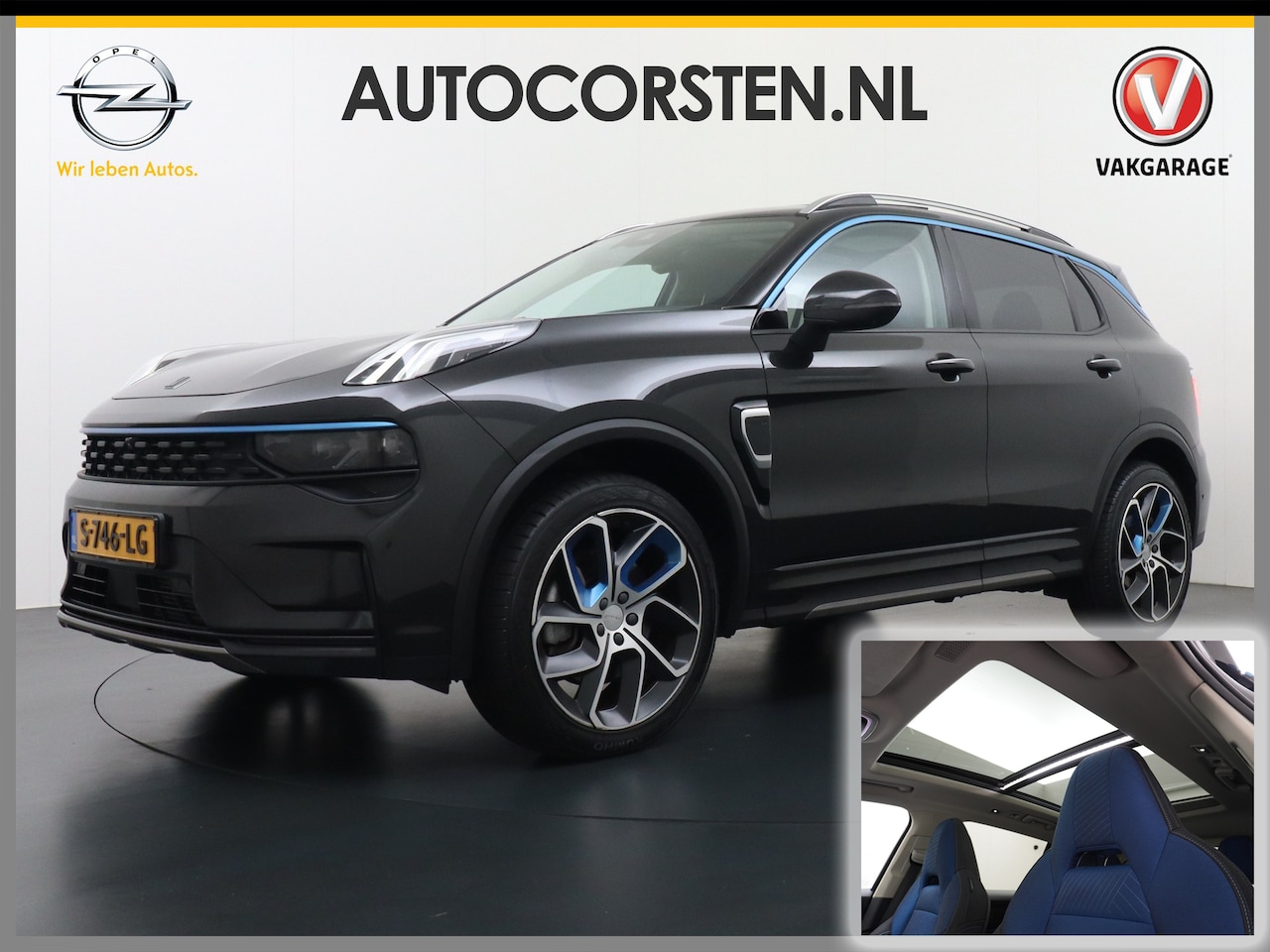 Lynk & Co 01 - 1.5 PHEV AUT-7 261pk Pano-Schuifdak Lmv 20" 360°Camera Apple Carplay Android Auto Adap.Cru - AutoWereld.nl